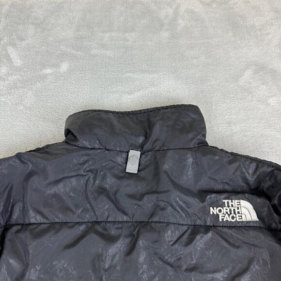 The North Face Black Patterned Puffer Jacket Women's Size XL - Picture 13 of 16
